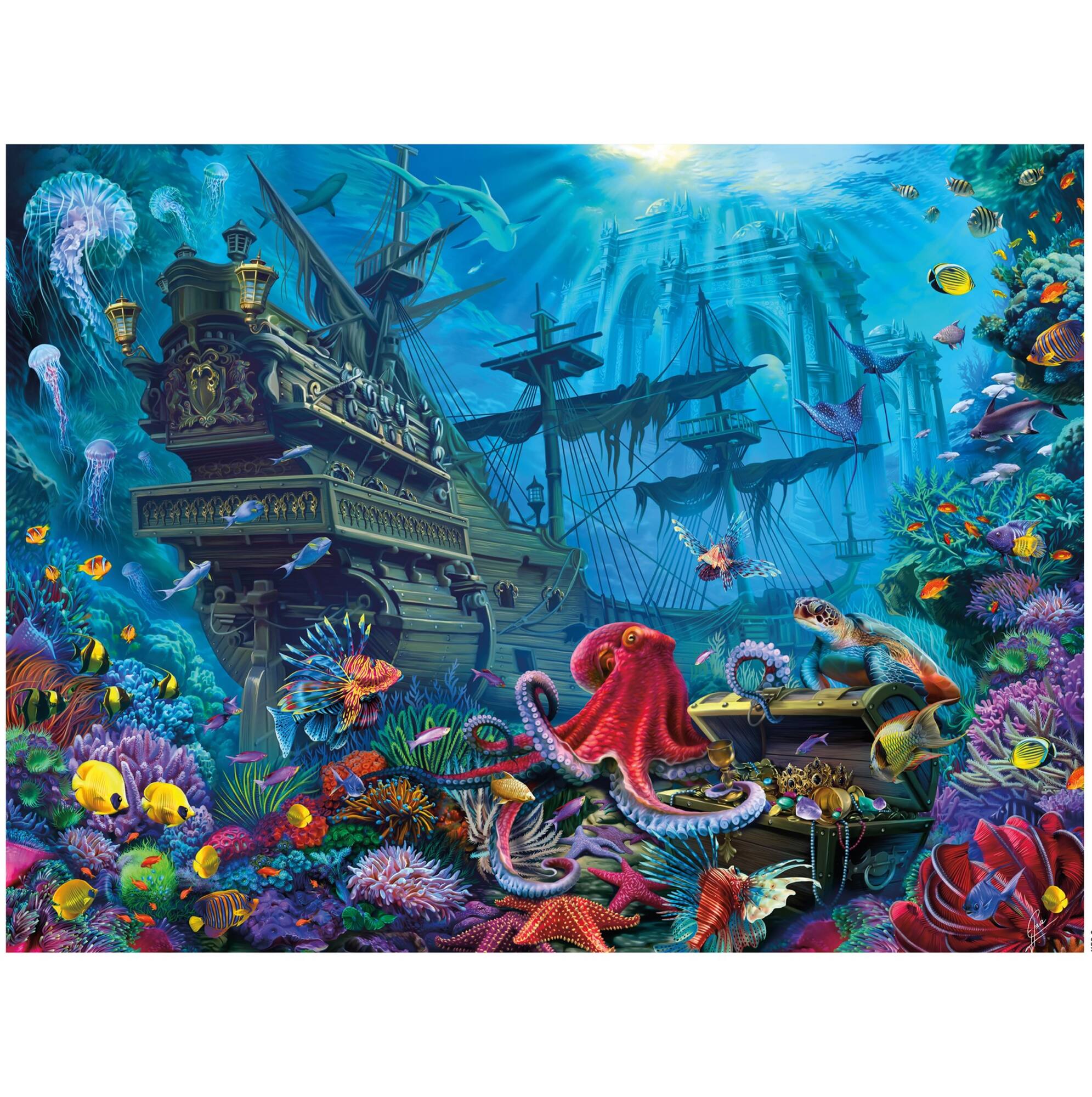 Assorted Deluxe 750 Piece Puzzle